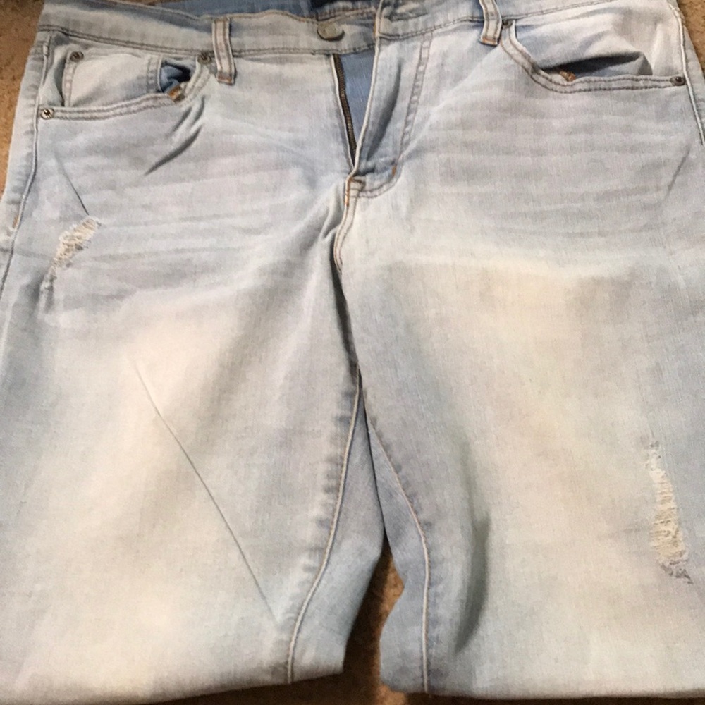 Light Blue Skinny Jeans